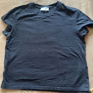 Bershka black t small